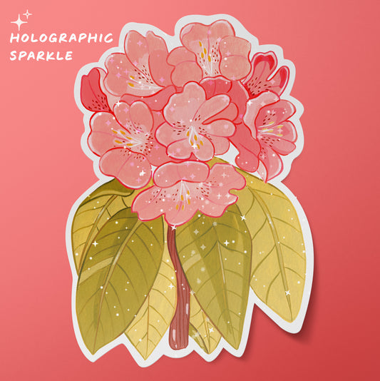 Rhododendron sticker